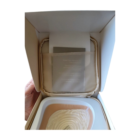 Amoena Comfort Plus Natural Light 2A Breast Form Prosthesis Size 8L New in Box - Picture 5 of 9